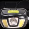48605 LED headlamp, 250 lm, black/yellow, IP54, 3x AAA