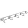 Organizer kabli 19 1U z 5 uchwytami - typ B szary AK-1205-S