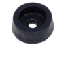 NOGA-P-M2 Nóżka plastikowa, przykręcana mała - średnica 14mm; wysokość 5mm - czarna