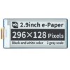 Moduł e-Paper Pico 2,9" E-Ink 296x128 do Raspberry Pi Pico - Waveshare 19408