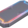 S1210B Unitek Obudowa dysku M.2 SSD NVMe/SATA 10Gbps RGB