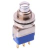 104350108 APEM On-(On) Momentary Professional 10mm Push Button Switch SPDT