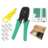 Zestaw RJ45 tester + zaciskarka 4 elementy