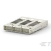 TE Connectivity Wtykowe złącze we/wyseria: zQSFP+/QSFP28 QSFPtyp: Klatkatyp: Lutowiel. portów: 3 2170737-2