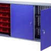 Küpper 70197 Szafka narzędziowa do powieszenia (S x W x G) 1200 x 600 x 190 mm niebieski, srebrny