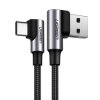 Kabel USB/USB-C 0,5m Kątowy UGREEN QC3.0 US176 20855