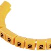 TRU COMPONENTS TC-MB1/2203 Oznacznik kablowy Nadruk 2 Zakres średnicy zewnętrznej 3 do 3.60 mm