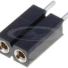 gniazdo precyzyjne proste 1x2 pin 801-41-002-10-001000 MILL-MAX