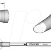 C245951 Lötspitze C245, Rundform, C245951/Ø 3,8 mm, abgeschrägt
