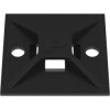 Mounting base, ABS, black, self-adhesive, (L x W x H) 25.4 x 50.3 x 5.1 mm, ABM2S-A-C0