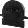 Deko Light 979622 Endkappe R-ET-01-08 Set 2 Stk, Schwarz Końcówka profilu tworzywo sztuczne (D x S x W) 23 x 6 x 13.5 mm