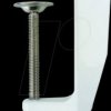 6171WS Table clamp, for magnifying lamps, white