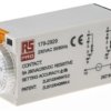 Przekaźnik czasowy zwłoczny jednofunkcyjny 0.5 → 10s DPDT 2-stykowy DPDT 230V ac