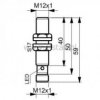 Czujnik indukcyjny TIDC1202RK ( NC, 2P, M12 )