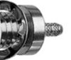 SMC plug 50 Ω, KX-21A, RG-178B/U, RG-196A/U, crimp/crimp, straight, 100024901