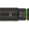 Wera 05005561001 8790 B Impaktor Deep Socket With 3/8" Drive 21 x 63mm