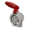 Gniazdo tablicowe skośne 32A 5P 400V IP54 SP23333