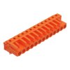WAGO Listwa stykowa PCB 232 13 -pinowe 1-rzędowe raster: 5.08 mm Do montażu na płytce drukowanej THT żeńskie Lutowie