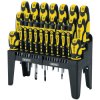 Draper 16824 Soft Grip Screwdriver and Bit Set, Yellow (47 Piece)