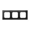 Ramka potrójna R-3Y/33 czarny metalik Impresja Ospel