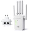 57068 Qoltec Wzmacniacz sygnału Wi-Fi 5 Repeater Access Point AC1200 6 Anten 2x RJ45 128MB