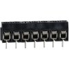 TruConnect 213989 7 Way 10A Black Interlocking Terminal Block 5mm