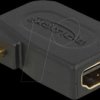 65352 Delock Adapter High Speed HDMI with Ethernet - micro D male > A