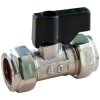 Oracstar PF26 Isolating Valve with Handle 15mm Chrome