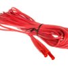 Przewód Pomiarowy 10M Czerwony /Wtyki Bananowe/ Waprz010rebb