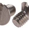 RS PRO Śruba maszynowa Gniazdo M6 łeb Wpuszczana Stal nierdzewna 10.0 mm