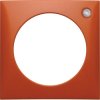 Integro Ramka pojedyncza z soczewką pomarańczowy połysk 919872504