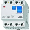 Wyłącznik różnicowoprądowy 63A/3+n/300mA/typ AC,6kA Seria BC