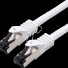 21991871 Cat. 8.1 patch cable, LSOH, S/FTP, white, 1 m