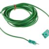 Kabel termopary/przewód przedłużający K dł. 5m 7/0,2mm -10 → +105 °C PVC 2-żyłowy Nieekranowany