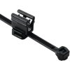 Edge clip, externally interlocking, max. bundle Ø 35 mm, PA, heat stabilized, black, (L x W x H) 14 x 11.5 x 16 mm, 156-00109