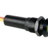 Velleman 12V Green LED Lamp in Sleek Black ABS Casing
