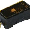 Przełącznik suwakowy, SPST, SMD, 6V, 100 ma, -40 → +85°C, Nidec Components