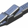 Alligator clip, black, max. 9.5 mm, L 80.5 mm, CAT O, socket 4 mm, 932146100