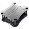 Obudowa Raspberry Pi 3/2 i do nakładek Boss akrylowa - czarna