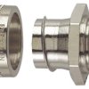 Łącznik do kanałów kablowych Flexicon gwint M75 75mm Złączka stała z gwintem zewnętrznym Mosiądz IP54
