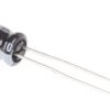 Kondensator 10μF 63V dc Radialny, Otwór przelotowy Nichicon roztaw: 2mm 5 (Dia.) x 11mm