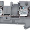 Zacisk do montażu na szynie DIN Siemens poziomy: 1 12AWGWciskane 8WH 800 V