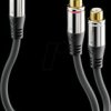 ACA010 Cinch to 2x Cinch subwoofer adapter cable 0.2 m