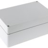 Obudowa ABS szerokość zew. 120 mm długość zew. 200 mm wys. zew. 90 mm Fibox IP67 Szary