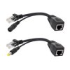 Adaptor PoE- zasilanie przez LAN dla AP, ROUTER czarny E4653