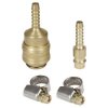 Einhell 4139500 Pneumatic Hose Connector Set Brass Quick-Fit 7mm