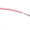 Przewód montażowy 0,2 mm² Różowy RS PRO PVC 24 AWG 1 kV AC dł. 500m 7/0,2 mm +85°C Norma wojskowa 61-12 część 6
