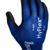 Rękawica Ansell rozmiar: 8zakres: HyFlex 11-618 Niebieski materiał: Nylon zerwanie: Tak ścieranie: Takpowłoka: