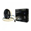 Taśma LED COB Zestaw 24V 6000K 5m, IP20, 320LED, CW, Zasilacz, Pilot