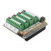 Złącze wyjściowe LED statusu GPIO Raspberry Pi 5 HAT ADC/DCA Sensor dla Raspberry Pi 5 4B 3B+ Testowa Płyta Rozszerzeń